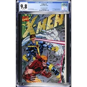 X-MEN #1 1991 SPECIAL COLLECTORS EDITION CGC 9.8 WHITE PAGES !  864010